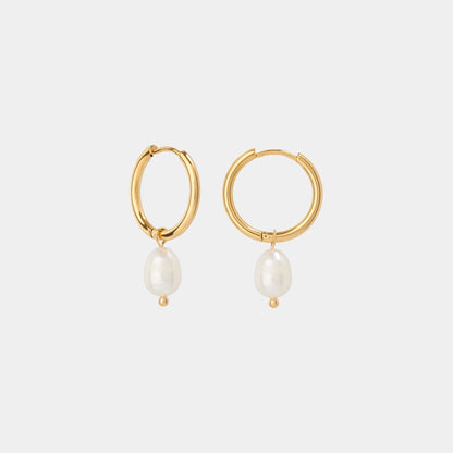 Ellie Pearl Hoops