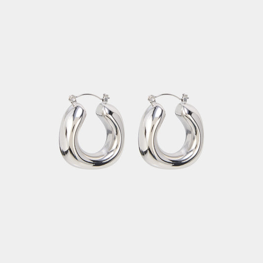 Lana hoops Silver