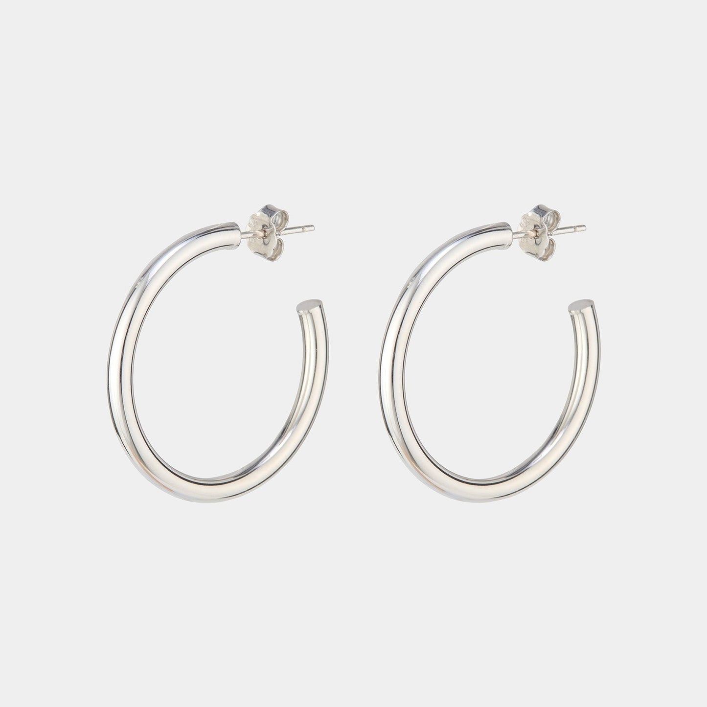 Vera Hoops Silver