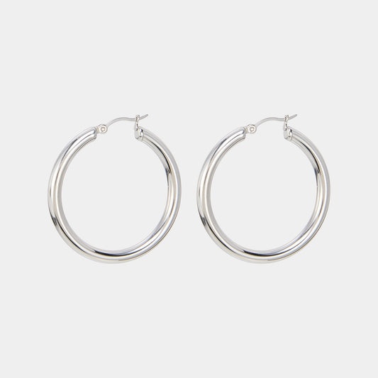 Roxy Hoops Silver